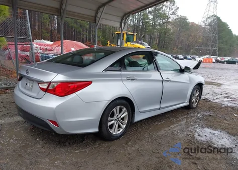 2014 Hyundai Sonata Gls z USA, uszkodzony, nr VIN 5NPEB4AC9EH892985